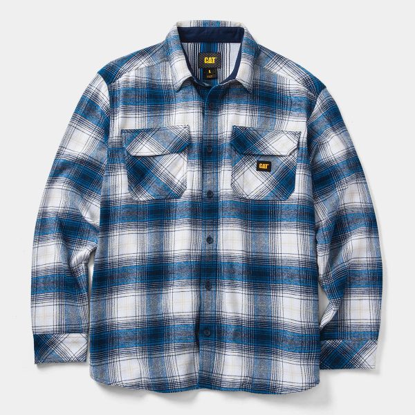 CAMISA OVERSHIRT PESADA EM XADREZ MASCULINA