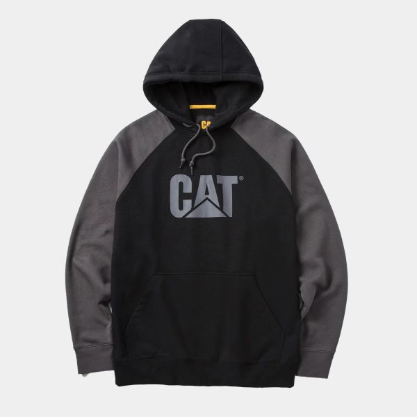 MOLETOM RAGLAN COM CAPUZ MASCULINO EM CORBLOCK