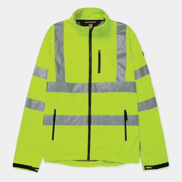 JAQUETA SOFTSHELL HI-VIS MASCULINA