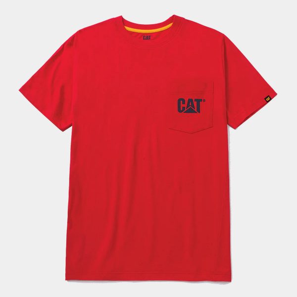 CAMISETA MASCULINA COM LOGO E BOLSO