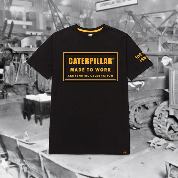 Camiseta CENTENÁRIA FEITA PARA TRABALHAR MASCULINA