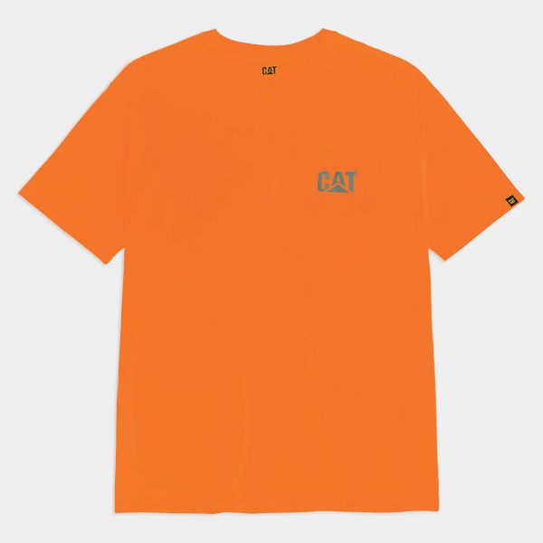 CAMISETA MASCULINA HI-VIS COM BOLSO
