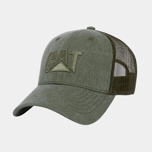 BONÉ  TRUCKER TINGIDA COM PIGMENTO