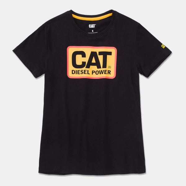 Camiseta POWER T-SHIRT CAT© DIESEL PARA MULHERES