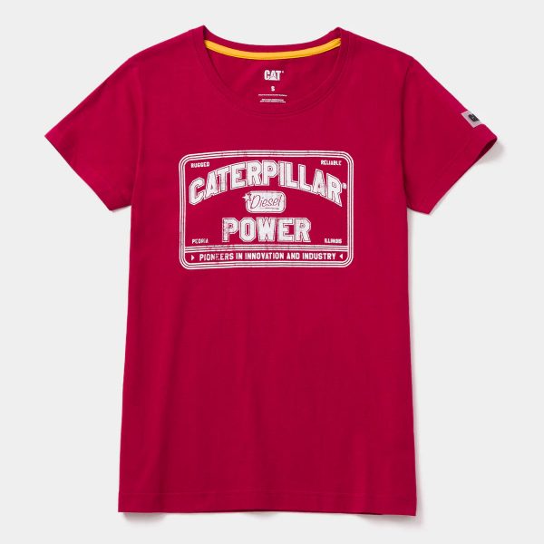 CAMISETA POWER CATERPILLAR FEMININA