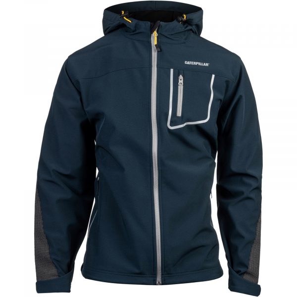 Jaqueta Soft Shell com Capuz Capstone - Marinho