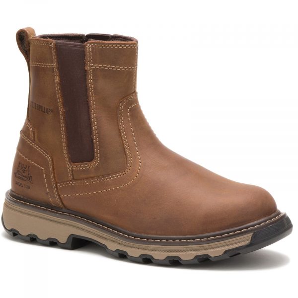 Bota de Segurança Pelton S1 Bege Escuro