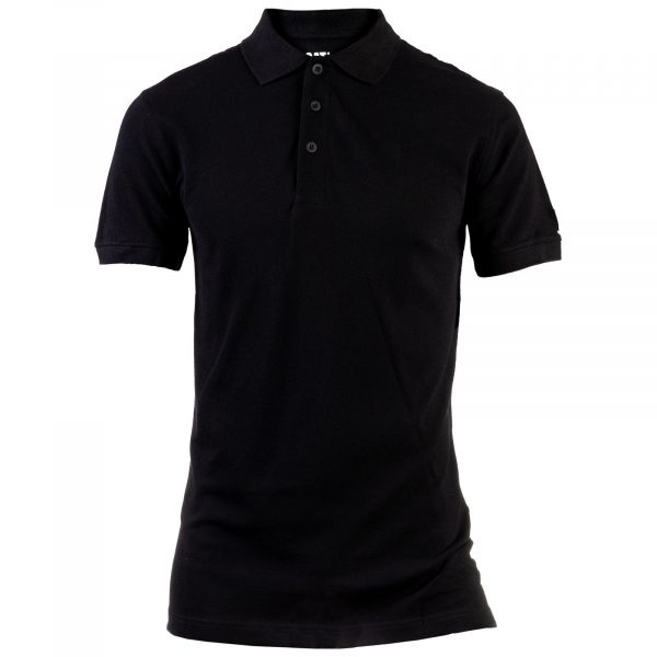 Camisa Polo Essentials  Preta