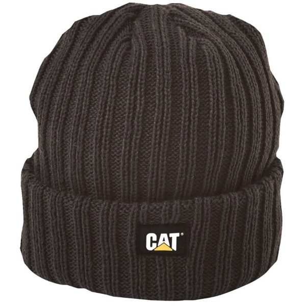 Gorro de Malha com Relevo Grafite