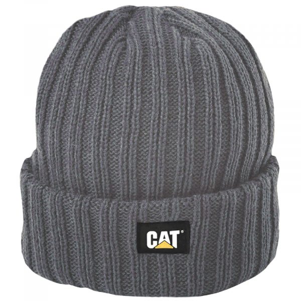 Gorro de Malha com Reforço Grafite